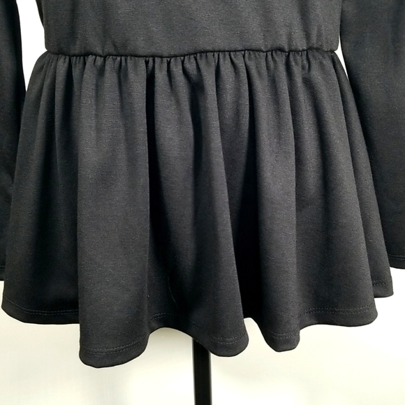 Vintage d.RA (Dianna Ra)Women's Top Size L Y2K Flared Bottom Long Sleeve - Picture 3 of 7